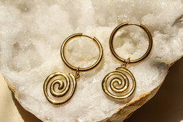 Lightwave Hoops - Goud