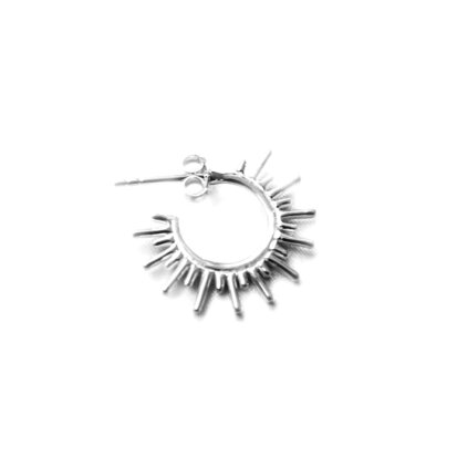 Alina studs ☼ shining sun studs silver