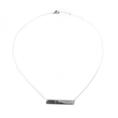Wildflower necklace ❀ silver