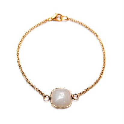 Isabella bracelet ■ square white gold