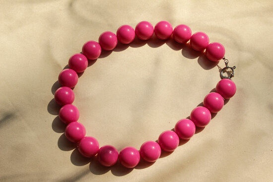 Wild Soul Necklace - Fuchsia