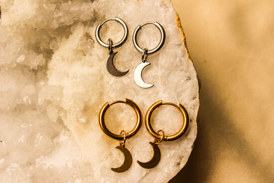 Silver Drift Hoops
