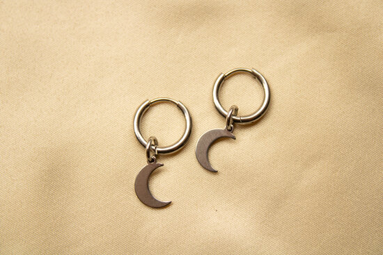 Silver Drift Hoops