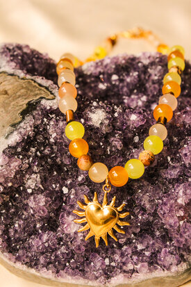 Solar Serpent necklace