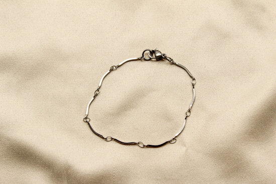 Lunar bracelet silver