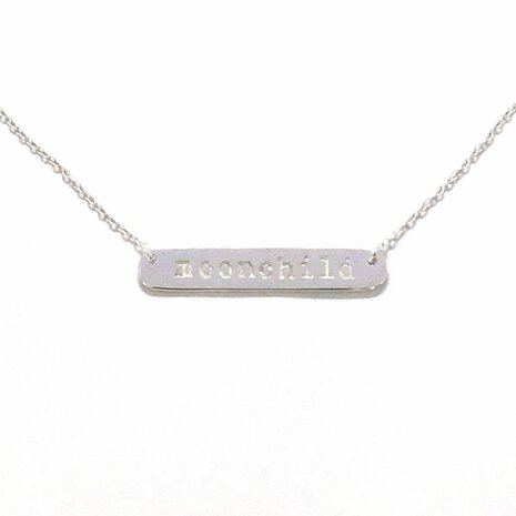 Moonchild necklace ☽ silver
