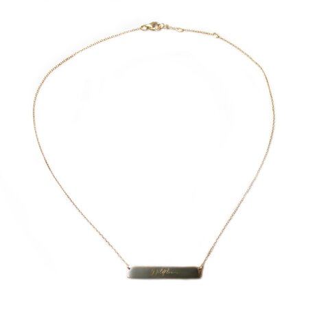 Wildflower necklace ❀ gold