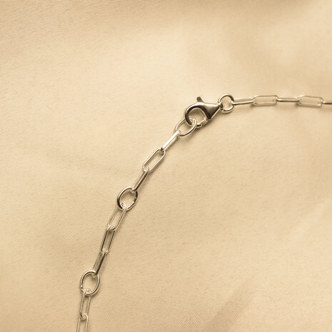 Mare necklace ♡ compass silver