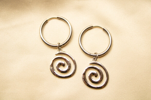 Lightwave Hoops - Zilver