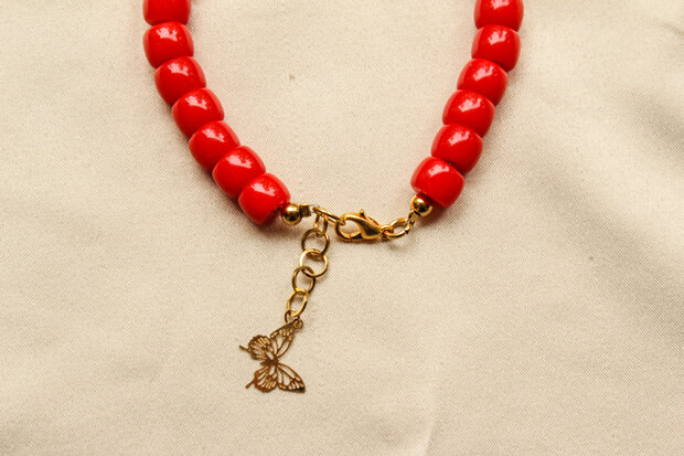 Papillon Bracelet red