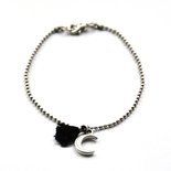 Moon tassel zwart