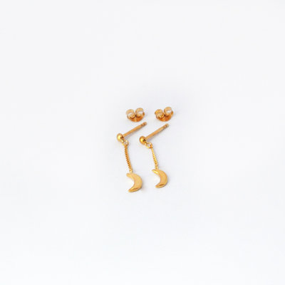 Moon lover studs