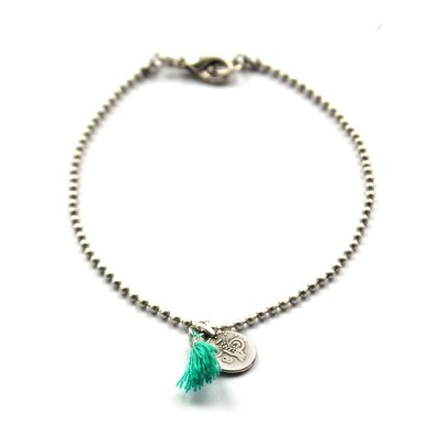 Vintage coin turquoise