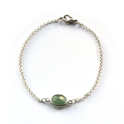 Silver and green