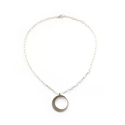 Big moon necklace