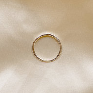 Charlotte ring ♥ hammered silver