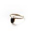 Neptune ring ♆ droplet onyx gold_